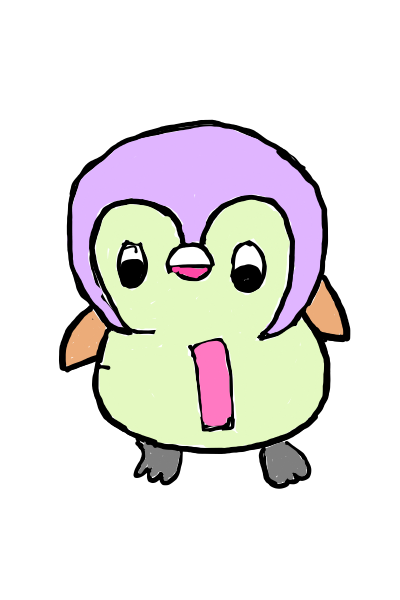 easy step by step Cute Penguin drawing - EasystepDrawing