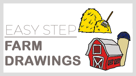 How to draw easy farmer drawing in easy step-by-step