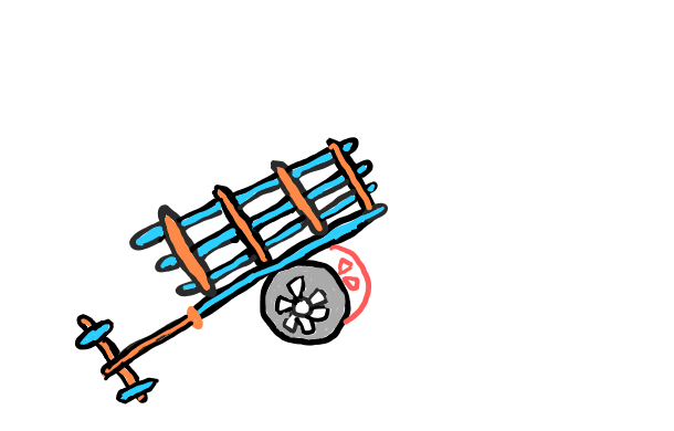  how to draw Farm Cart in easy steps - step number : 9 - Easy Step Drawing