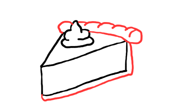  how to draw step by step pumpkinpie drawing easy  - EasystepDrawing