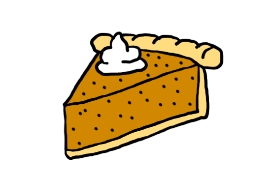 easy step by step pumpkinpie drawing - EasystepDrawing