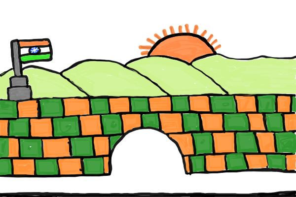  how to draw Republic Day in easy steps - step number : 11 - Easy Step Drawing