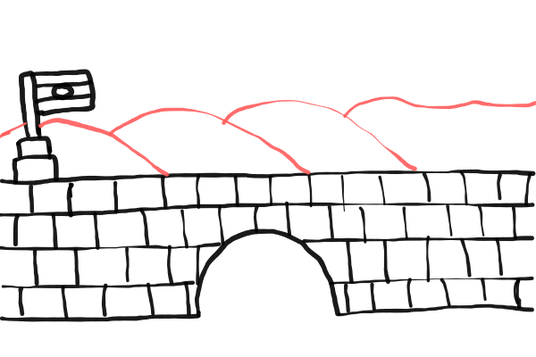  how to draw Republic Day in easy steps - step number : 5 - Easy Step Drawing