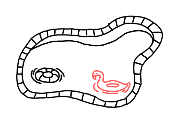  how to draw step by step swimmingpool drawing easy  - EasystepDrawing