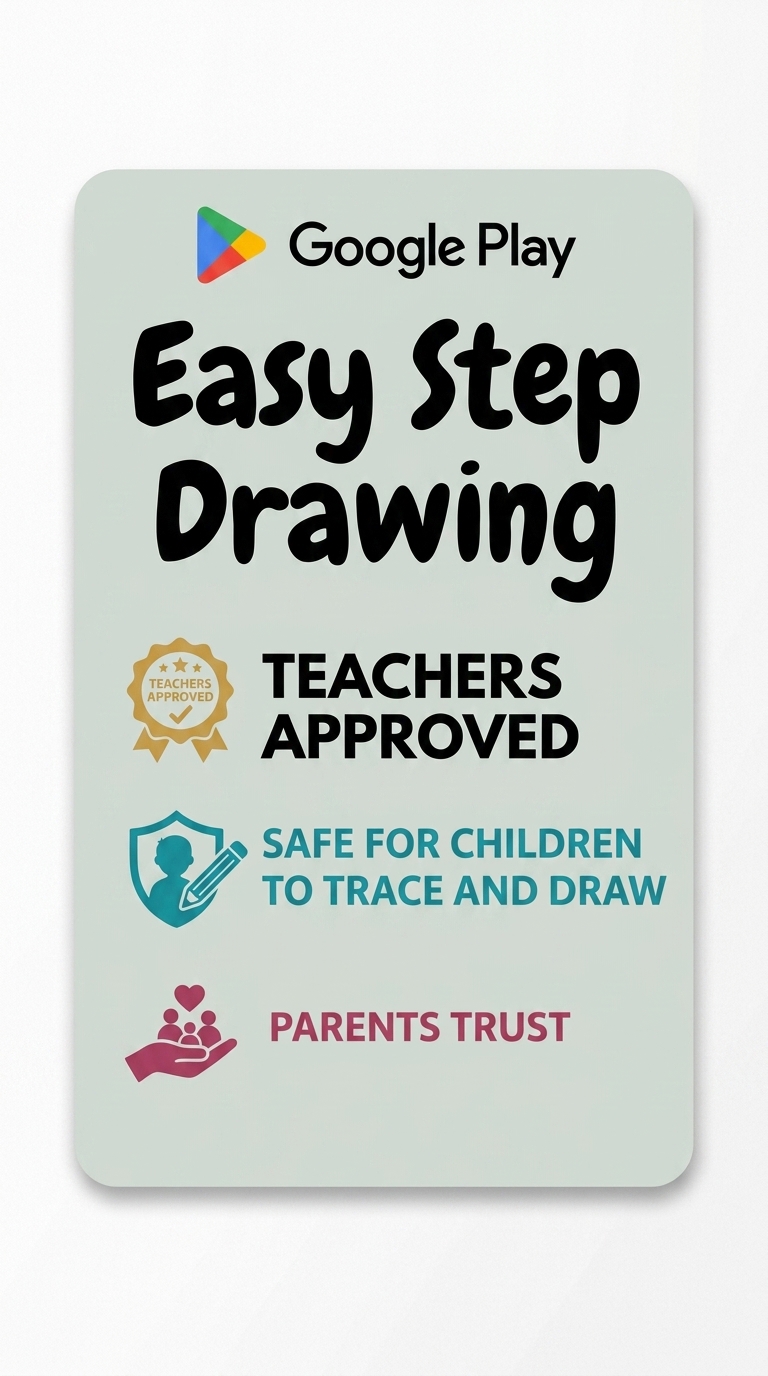 Easy Step Drawing Safe For Children