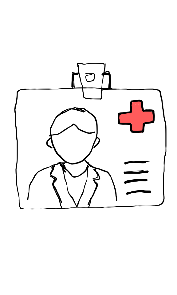  how to draw Hospital ID Card in easy steps - step number : 9 - Easy Step Drawing