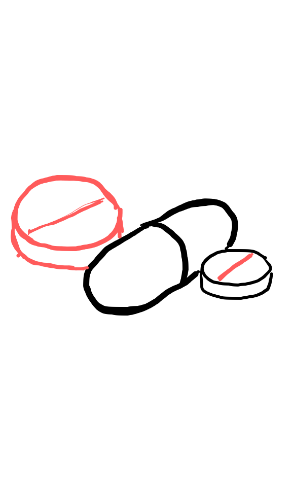  how to draw Medicines in easy steps - step number : 4 - Easy Step Drawing
