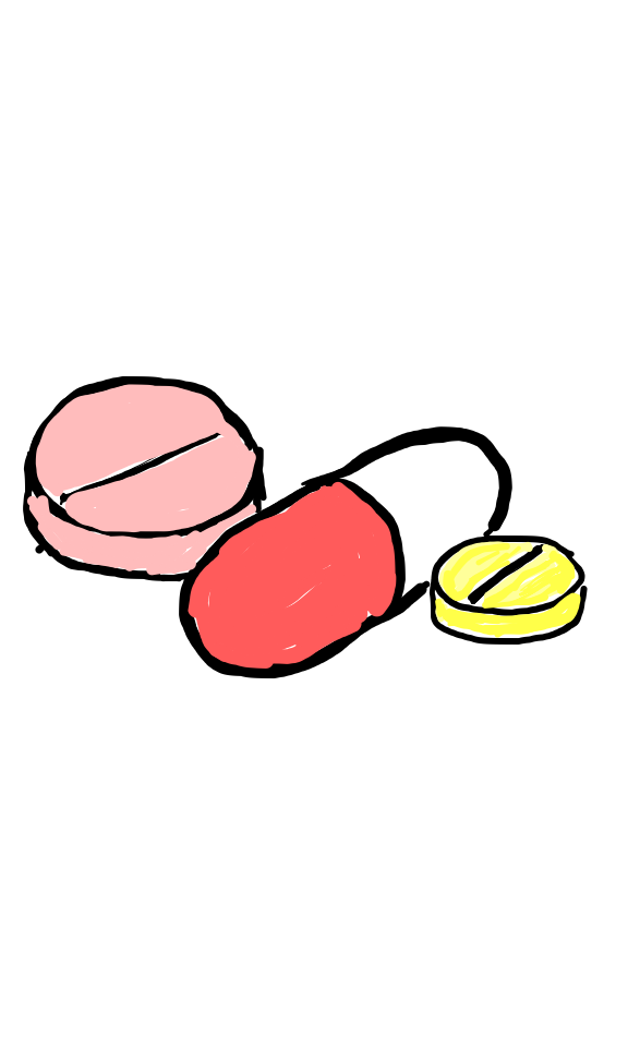 easy step by step Medicines drawing - EasystepDrawing