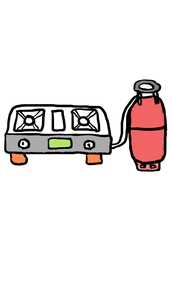  how to draw Gas Cylinder and Stove in easy steps - step number : 7 - Easy Step Drawing