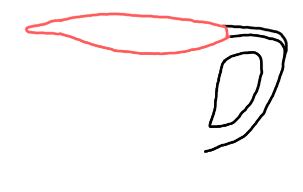 How to draw Measuring Cup step 2 - Easy Step Drawing