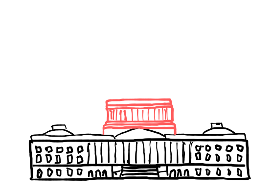  how to draw Capitol Hill Washington DC in easy steps - step number : 5 - Easy Step Drawing