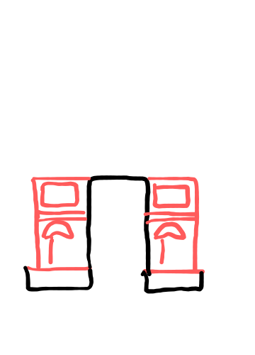  how to draw Triumphal Arch in easy steps - step number : 2 - Easy Step Drawing