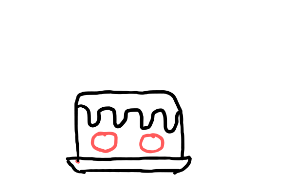  how to draw step by step newyearcake drawing easy  - EasystepDrawing