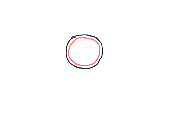  how to draw Ribbon in easy steps - step number : 2 - Easy Step Drawing