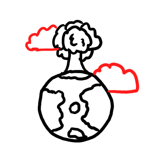  how to draw Earth Day in easy steps - step number : 5 - Easy Step Drawing