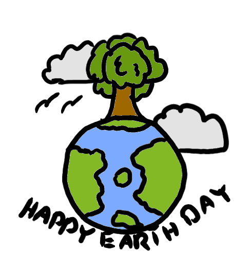 How to draw Earth Day in easy step by step.