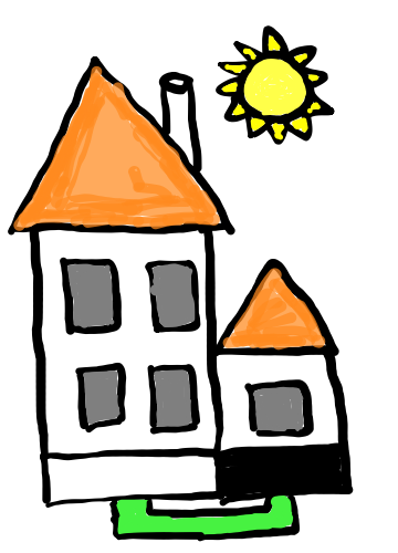  how to draw Home in easy steps - step number : 14 - Easy Step Drawing