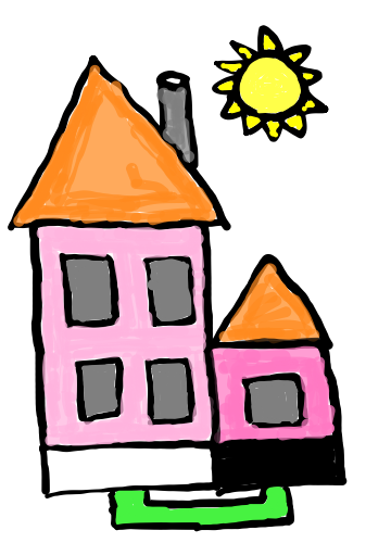  how to draw Home in easy steps - step number : 17 - Easy Step Drawing