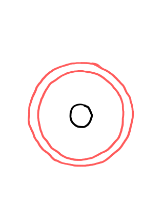  how to draw Karma Wheel in easy steps - step number : 1 - Easy Step Drawing