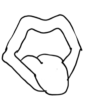  how to draw Savage Lips in easy steps - step number : 8 - Easy Step Drawing