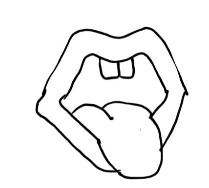  how to draw Savage Lips in easy steps - step number : 9 - Easy Step Drawing