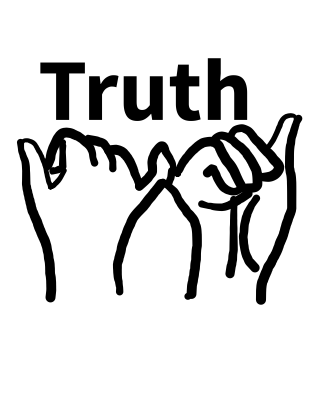easy step by step Truth drawing - EasystepDrawing