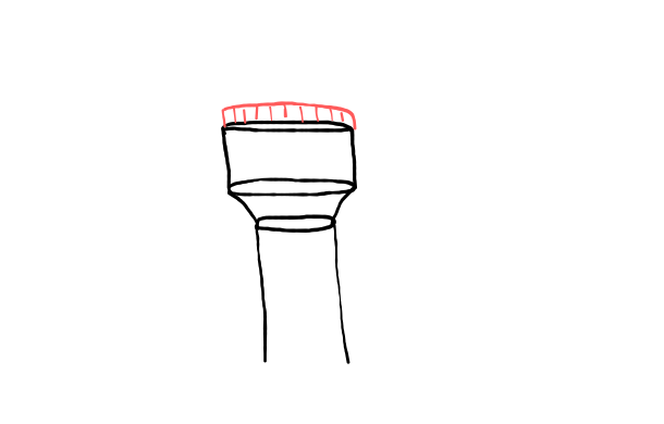  how to draw Water Tower in easy steps - step number : 5 - Easy Step Drawing
