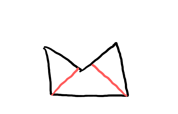  how to draw step by step envelope drawing easy  - EasystepDrawing