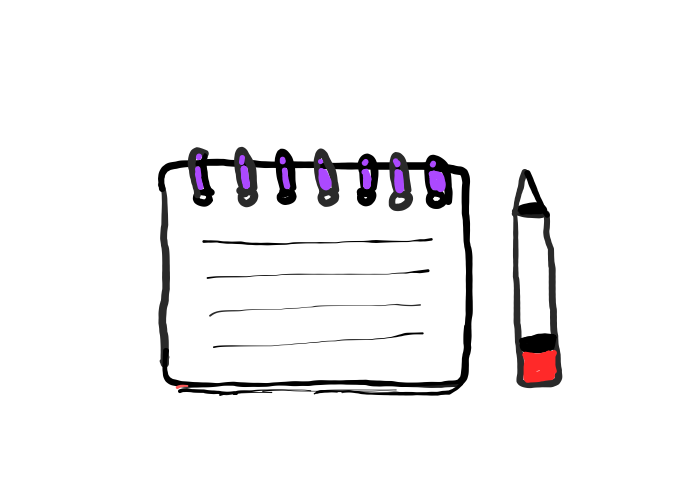  how to draw Spiral Notebook in easy steps - step number : 9 - Easy Step Drawing