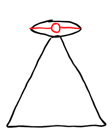  how to draw UFO in easy steps - step number : 3 - Easy Step Drawing