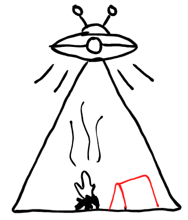  how to draw UFO in easy steps - step number : 8 - Easy Step Drawing
