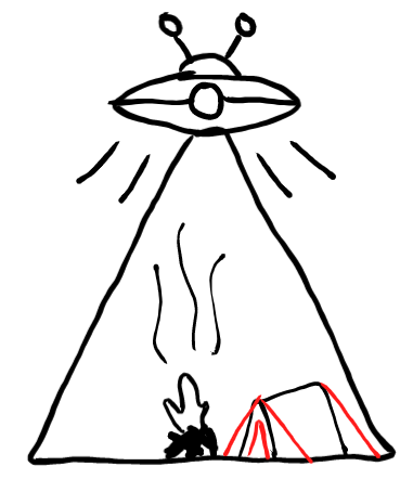  how to draw UFO in easy steps - step number : 9 - Easy Step Drawing