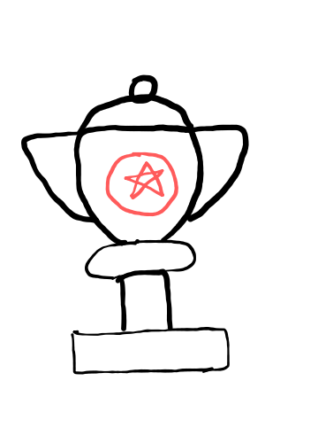  how to draw Trophy in easy steps - step number : 6 - Easy Step Drawing