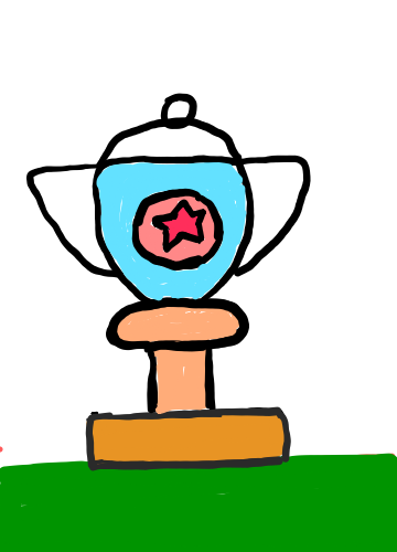  how to draw Trophy in easy steps - step number : 9 - Easy Step Drawing