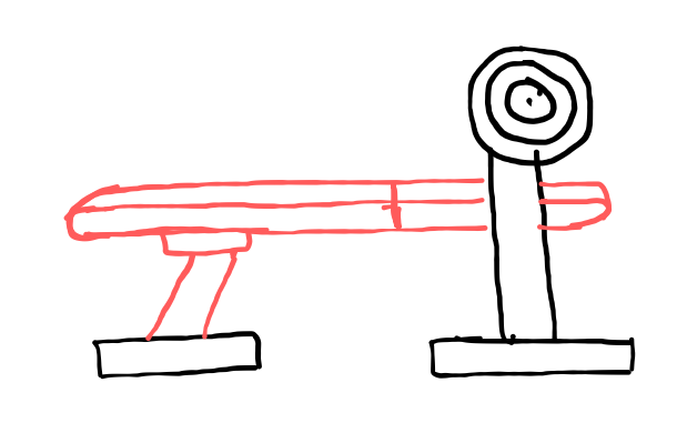  how to draw Weight Bench in easy steps - step number : 3 - Easy Step Drawing