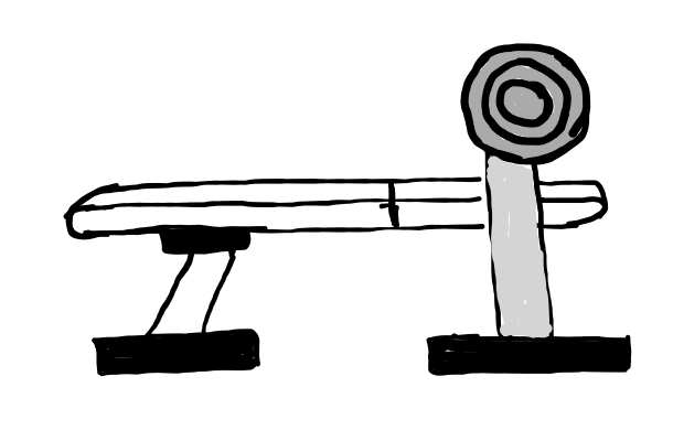  how to draw Weight Bench in easy steps - step number : 6 - Easy Step Drawing