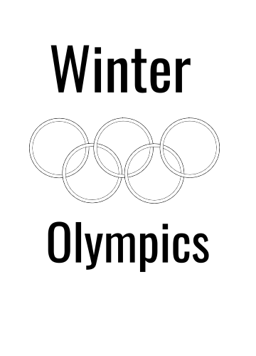  how to draw Winter Olympics in easy steps - step number : 6 - Easy Step Drawing