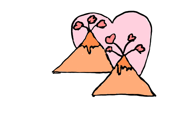 How to draw Love Lava in easy step by step.